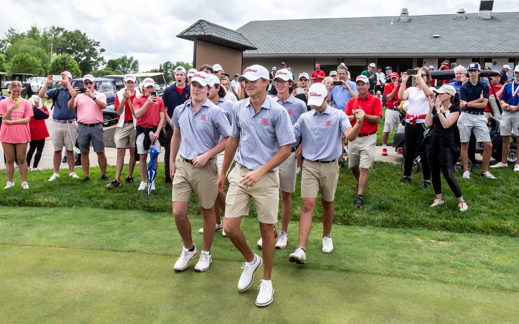 Class 5 boys golf state tournament, final round